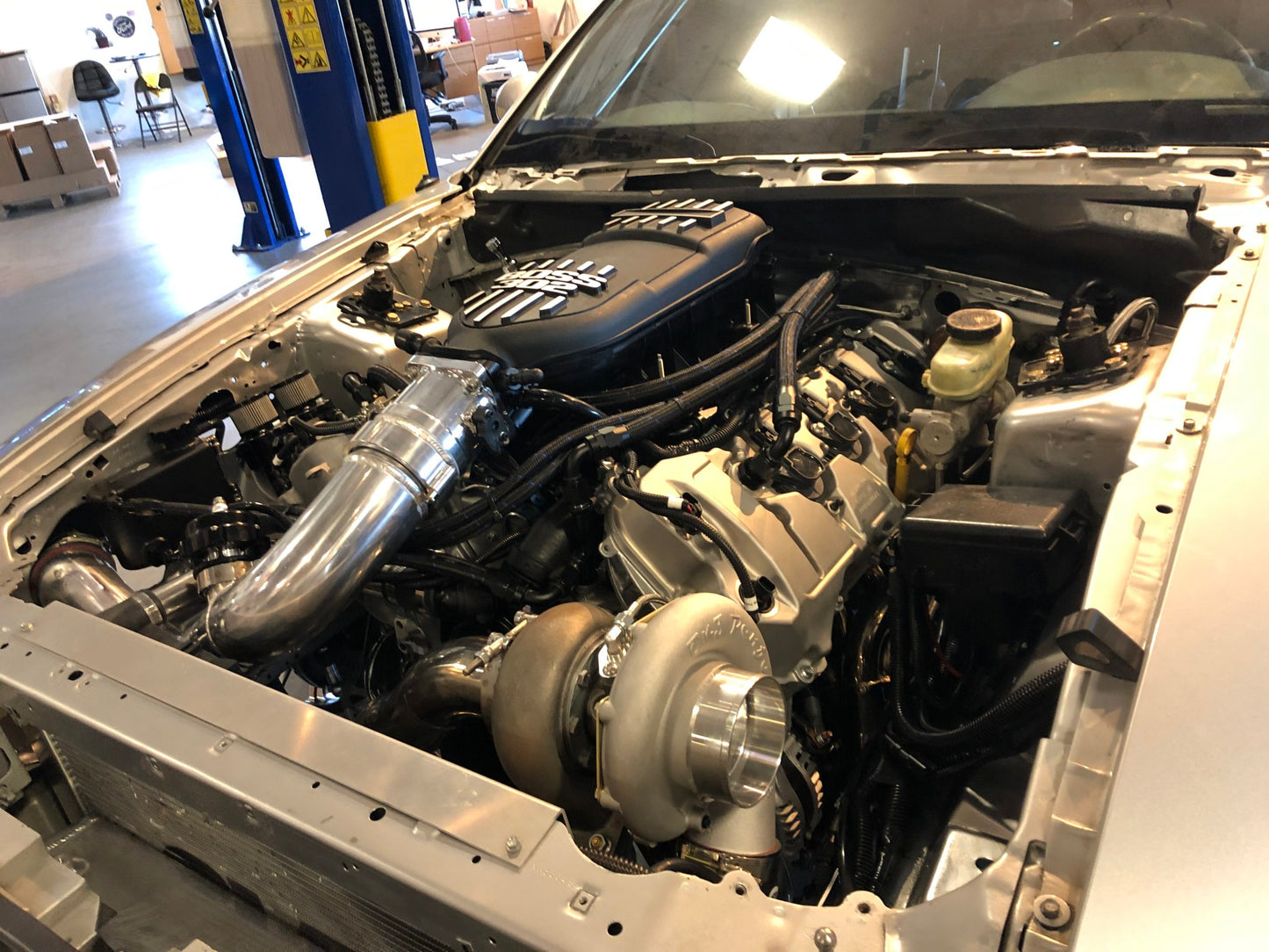 On 3 Performance Mustang Coyote Swap Complete Turbo System – 76mm Billet BMF Standard
