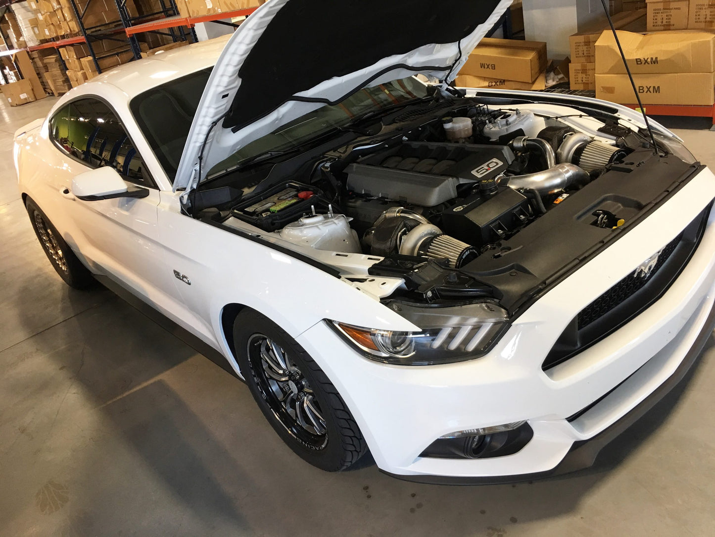On 3 Performance 2015 – 2017 Mustang GT 5.0 2nd Gen Top Mount Twin Turbo System – S550